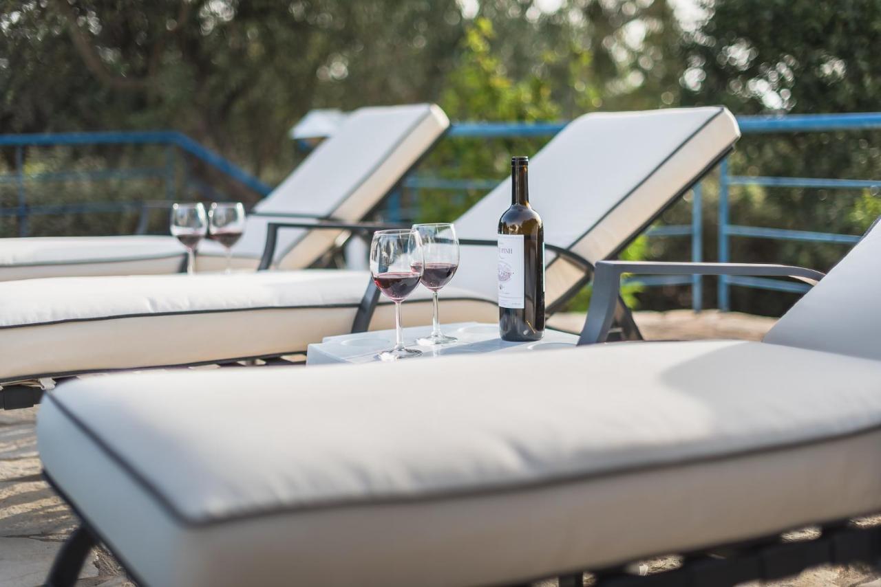 Summer Villa Pasiphae Private Pool - Bbq -Beach 2Min سونيو المظهر الخارجي الصورة