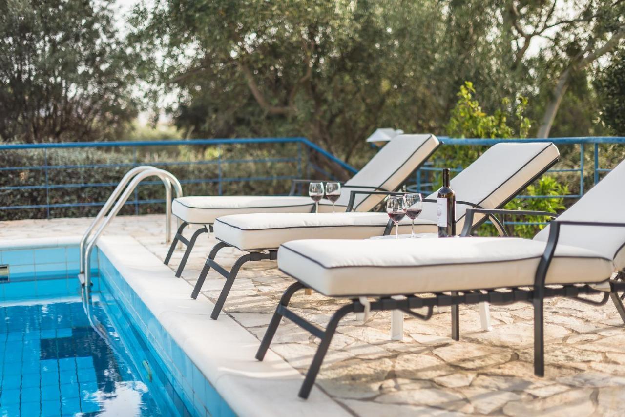 Summer Villa Pasiphae Private Pool - Bbq -Beach 2Min سونيو المظهر الخارجي الصورة
