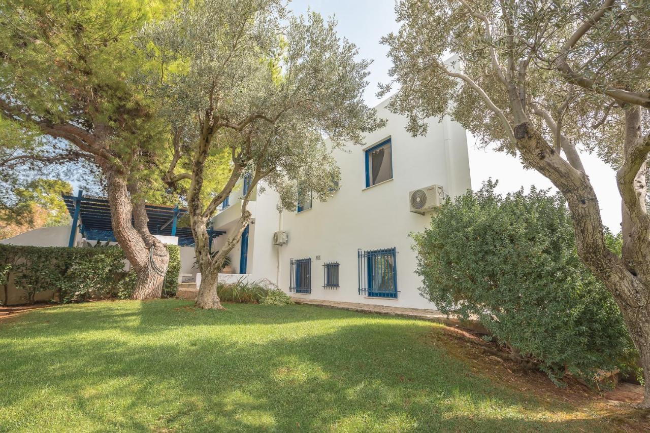Summer Villa Pasiphae Private Pool - Bbq -Beach 2Min سونيو المظهر الخارجي الصورة