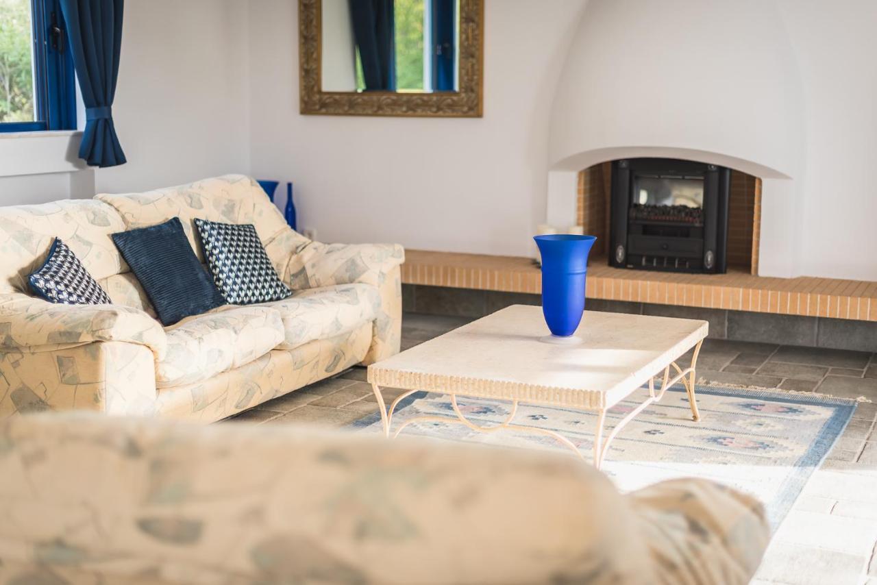 Summer Villa Pasiphae Private Pool - Bbq -Beach 2Min سونيو المظهر الخارجي الصورة