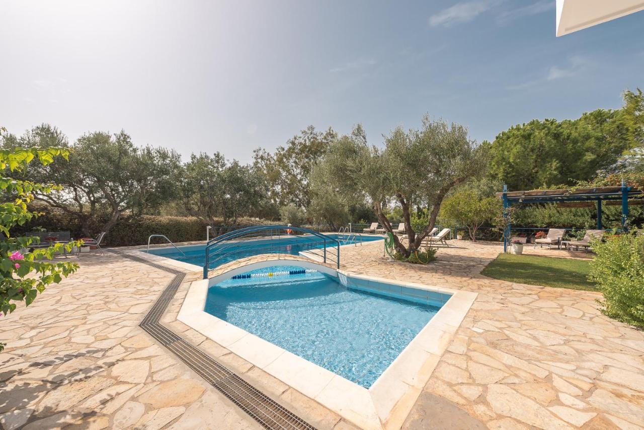 Summer Villa Pasiphae Private Pool - Bbq -Beach 2Min سونيو المظهر الخارجي الصورة